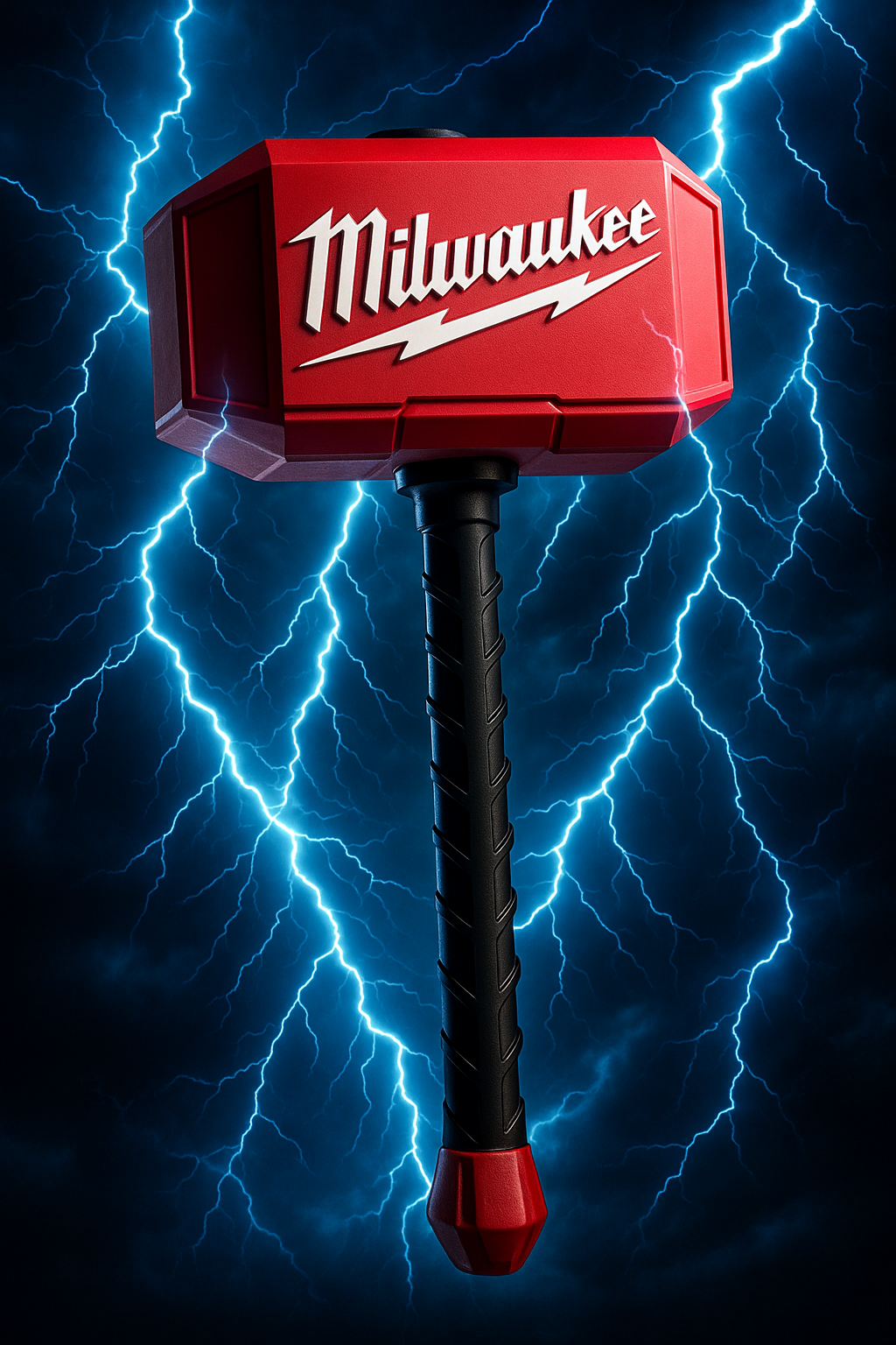 Milwaukee Thor Hammer | Life-Size 3D Printed Tool-Themed Mjolnir