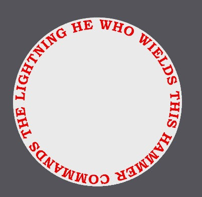 Milwaukee Thor Hammer | Life-Size 3D Printed Tool-Themed Mjolnir