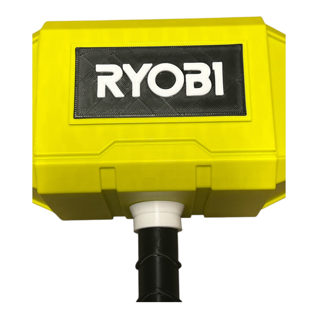 3D Printed Ryobi-Themed Thor Hammer | High-Viz Green Prop