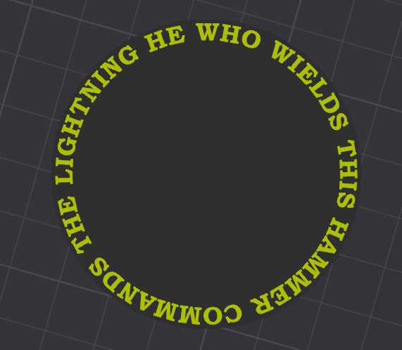 3D Printed Ryobi-Themed Thor Hammer | High-Viz Green Prop